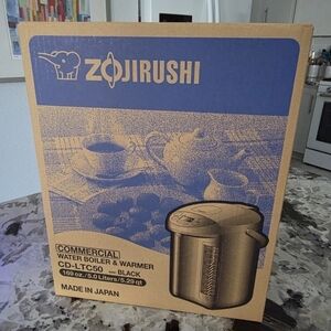 Zojirushi 5L/5.29qt/169oz Commercial Water Boiler & Warmer, Factory Sealed New